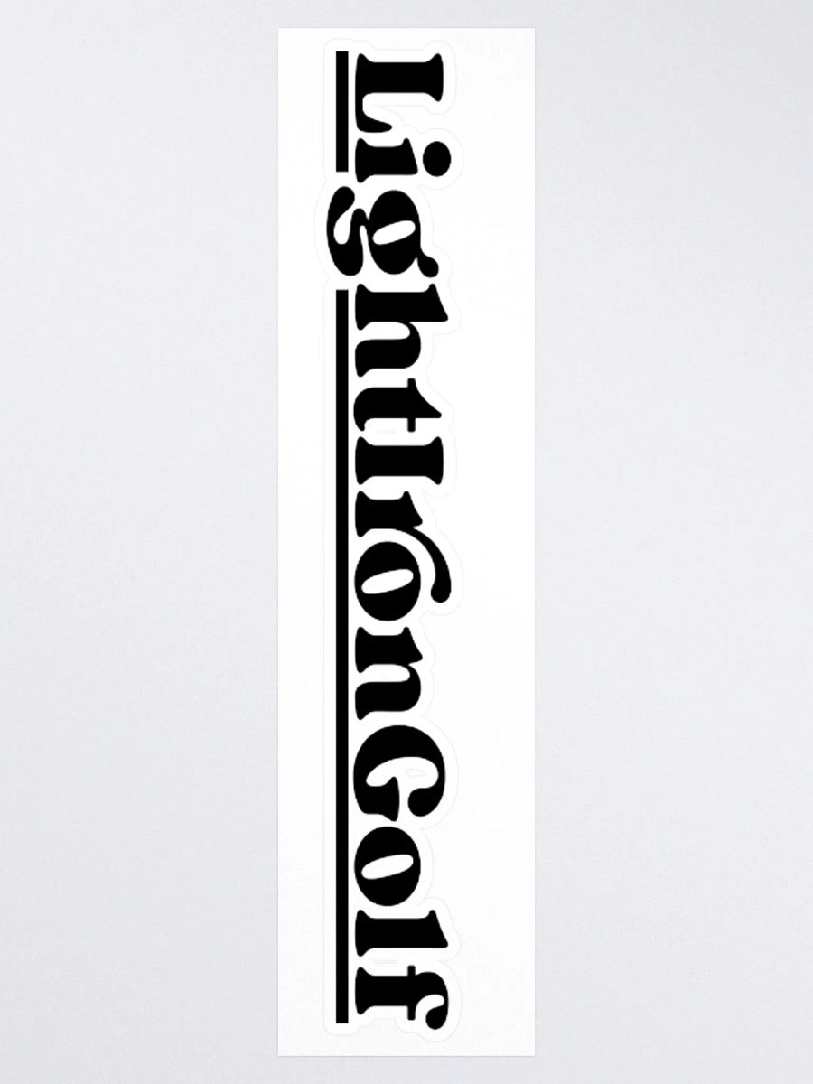 Light Iron Golf Stickers product image (3)