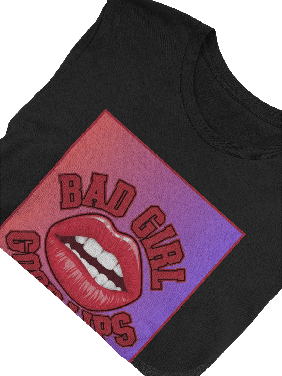Women "GOOD GIRL GOOD LIPS" supersoft T-Shirt product image (13)