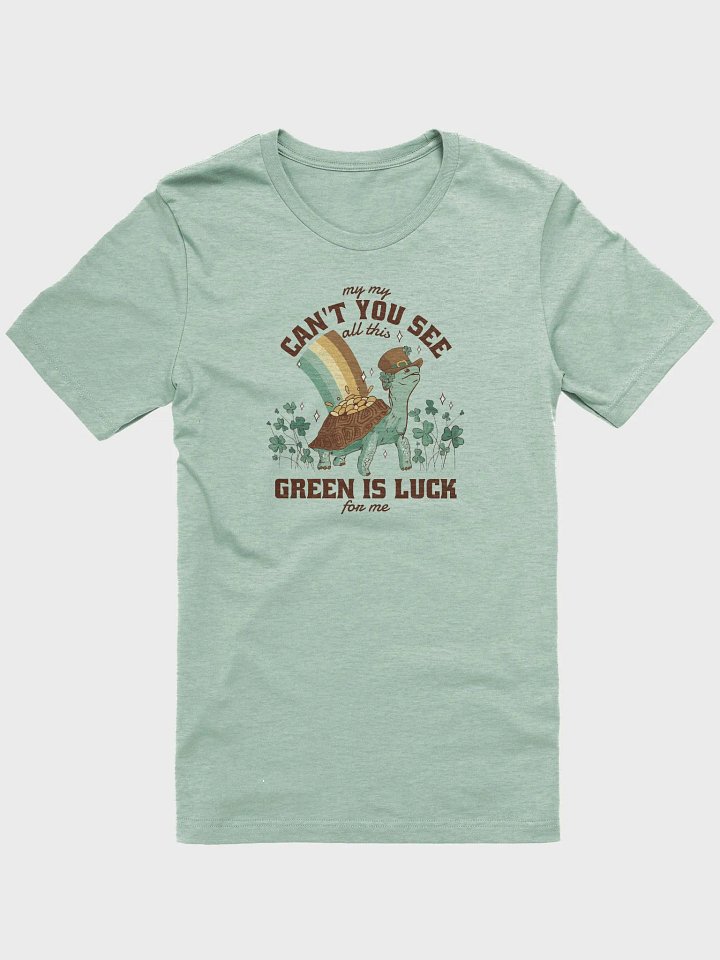St. Patrick the Tortoise Premium T-shirt product image (1)