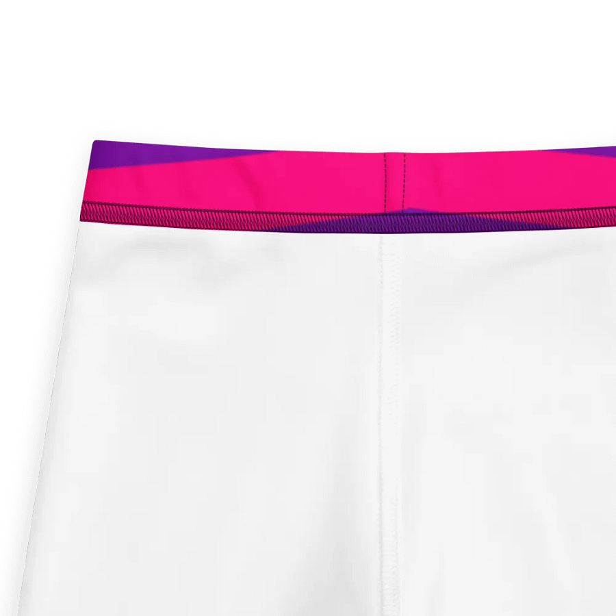 Striped Pink and Purple Kids Leggings product image (4)
