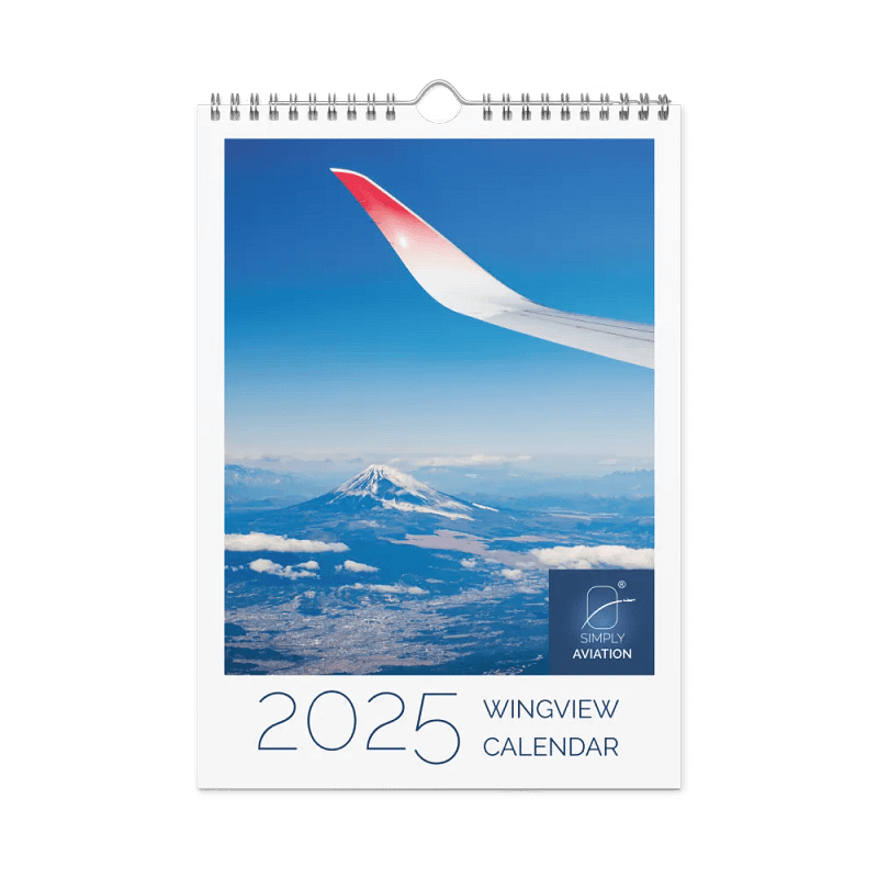 2025 Wall Calendar - Best Of: Wing Views - (A3 or A4)