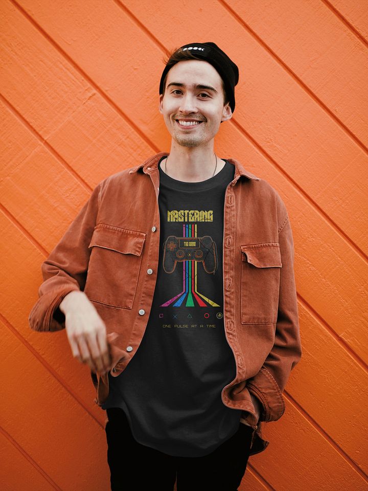 Mastering The Game Heavyweight Gamer Black Tee product image (2)