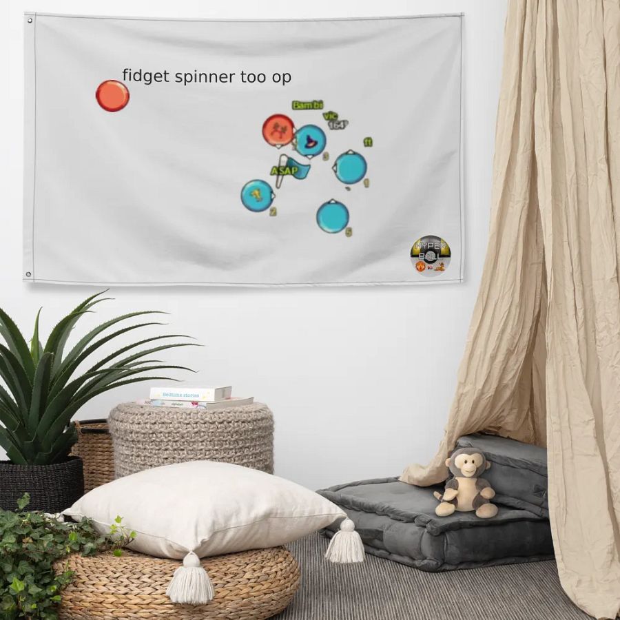 Fidget Spinner Too Op Hyperball Flag product image (5)