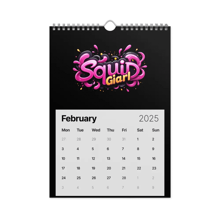Squid Girl - Wall Calendar (2025) product image (6)