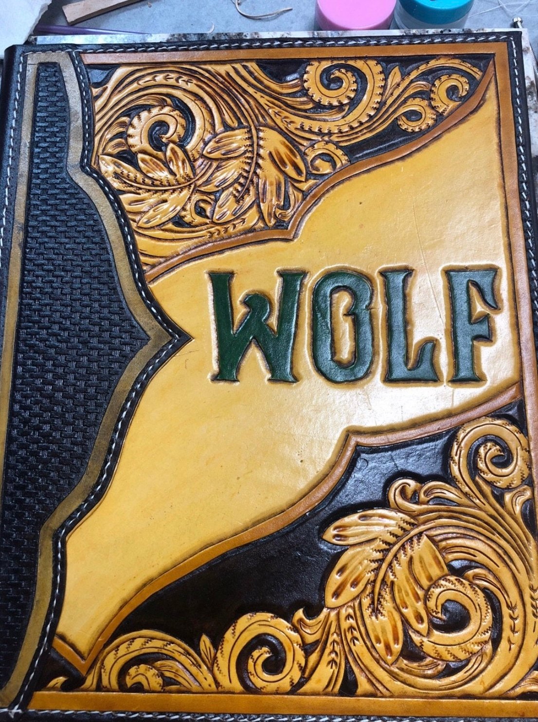 Custom Leather Padfolio product image (5)