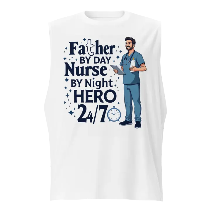 Superhero Nurse Muscle Tank product image (1)