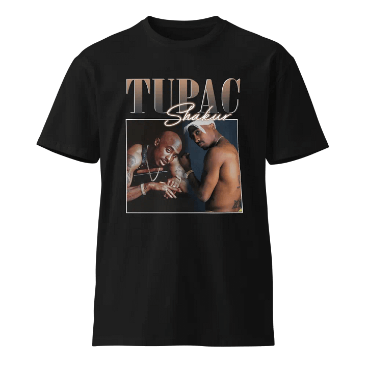 Tupac T-shirt product image (1)