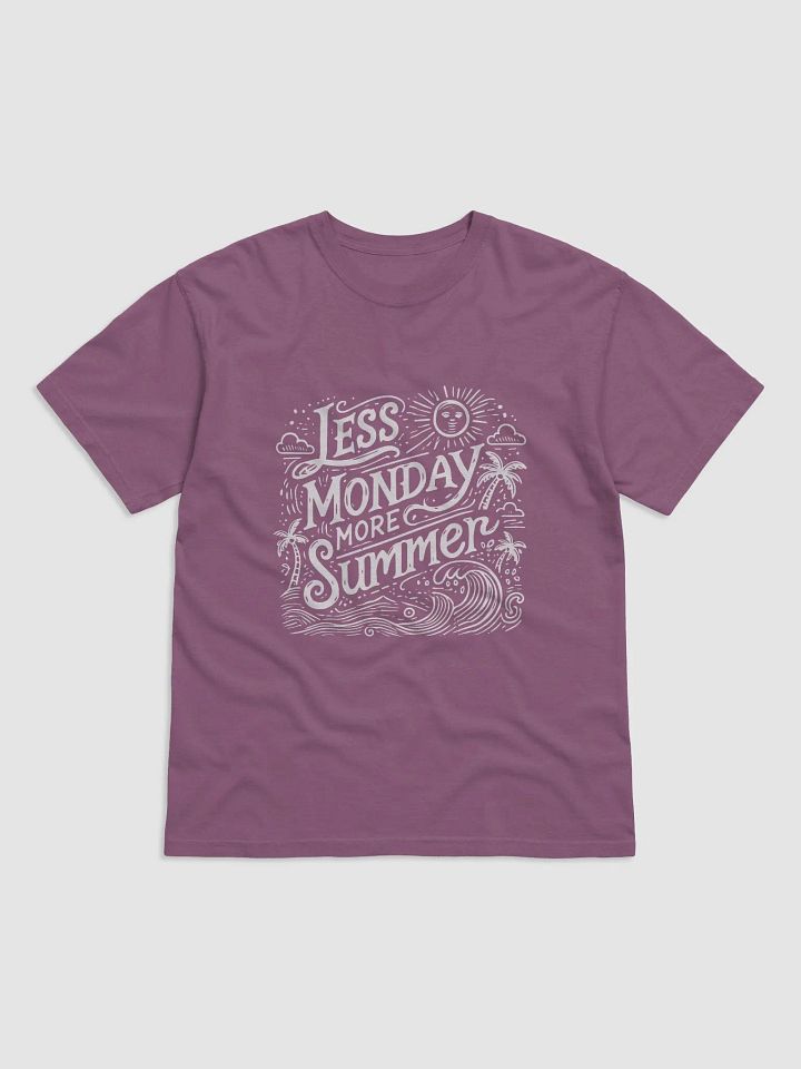Less Monday More Summer | T-Shirt product image (5)