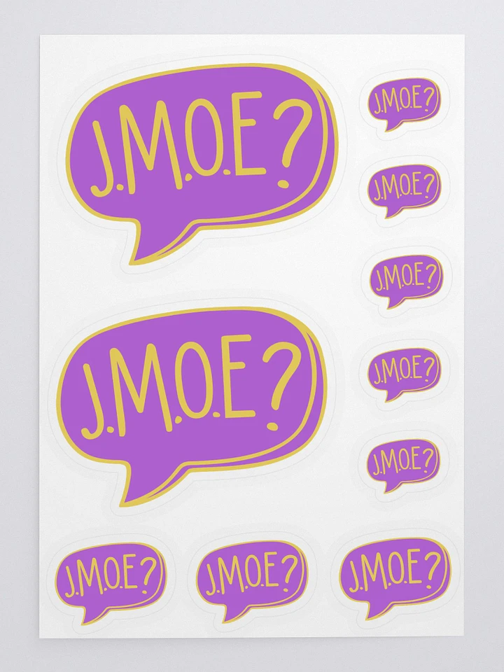 Just Me Or Everyone Sticker Sheet product image (1)