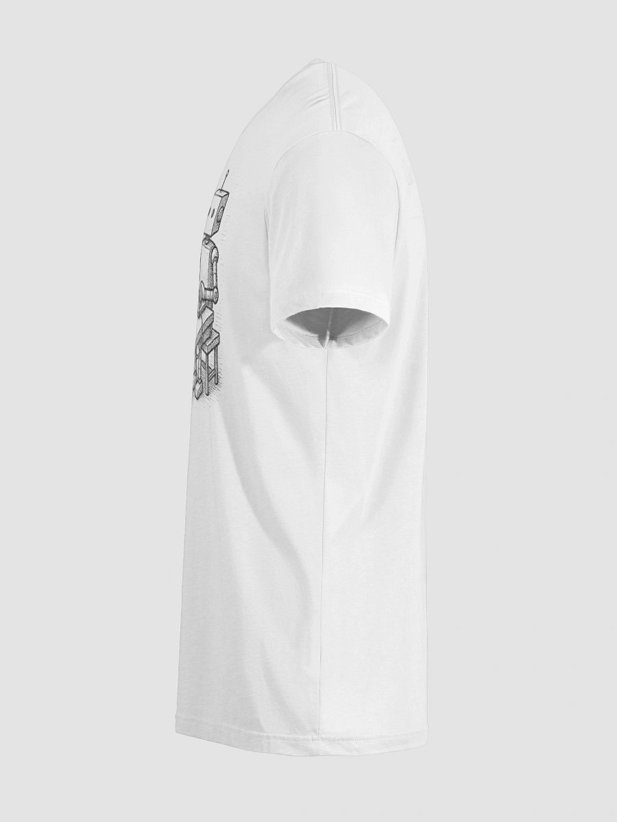 Claim Your Signal, Brain Circuitry - White Tee product image (12)