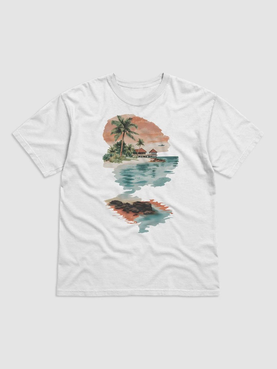 Tropical Getaway Watercolor T-Shirt product image (11)