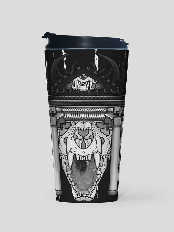 Malevolent Shrine Community Stainless Steel Travel Mug - White product image (1)