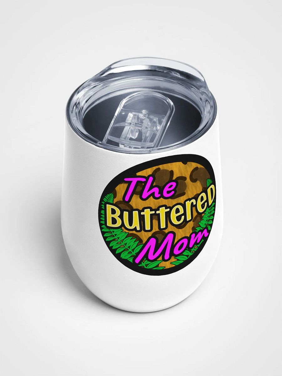 Buttered Mom Wine Tumbler product image (4)