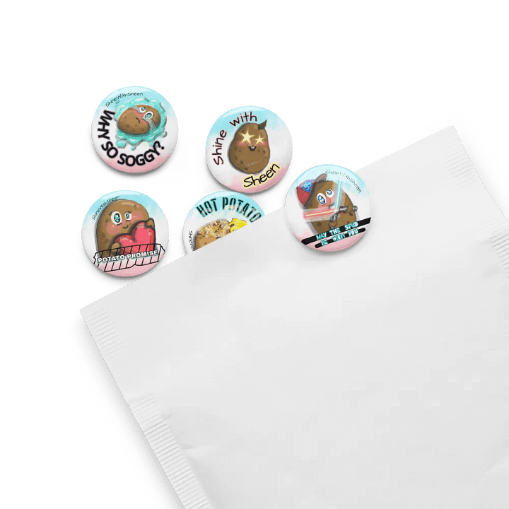 Chonky ShineWithSheen Spuddy Pins product image (2)
