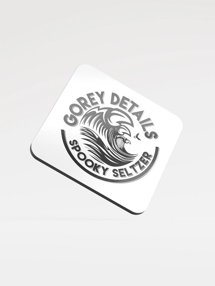 Spooky Seltzer - Glossed Cork Coaster product image (1)
