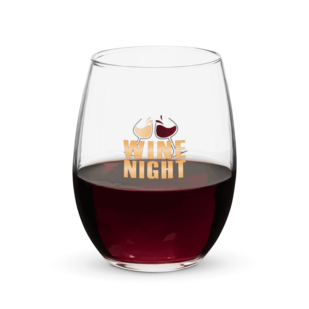 Wine Night Stemless Wine Glass product image (5)