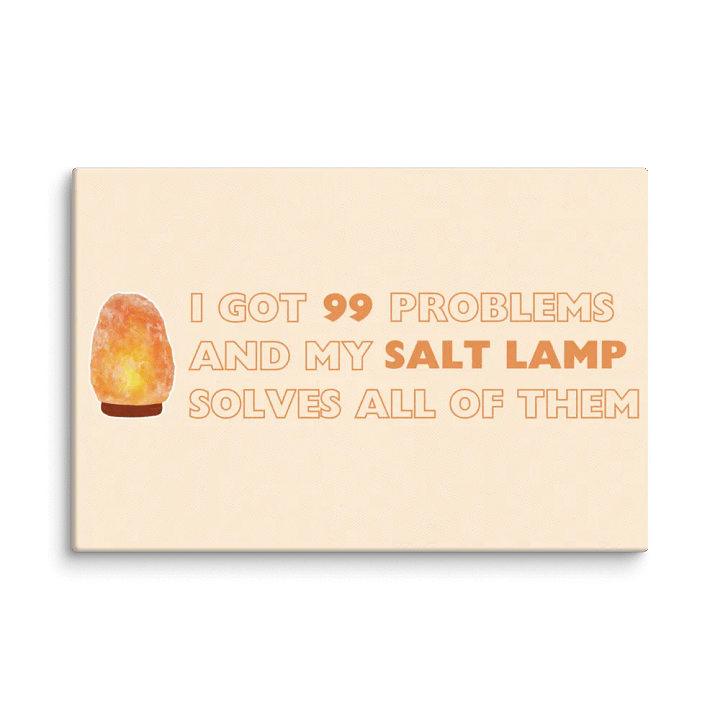 Canvas - power of the salt lamp product image (1)