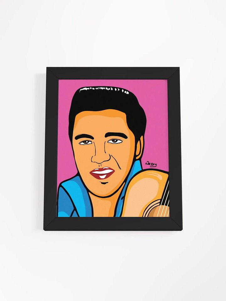 ICON SERIES - Elvis (Framed Matte Print) product image (1)