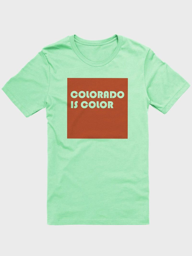 Burnt Orange on Mint