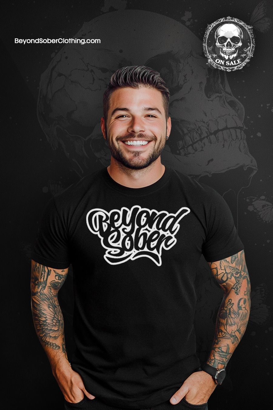 Beyond Sober: Cali Style Logo Tee product image (1)
