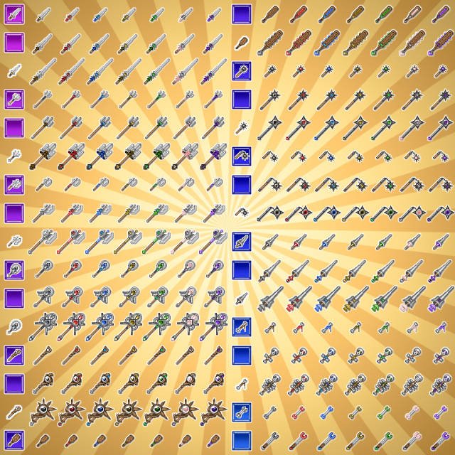 KR Fantasy Market ~ Weapons Tileset for RPGs product image (3)