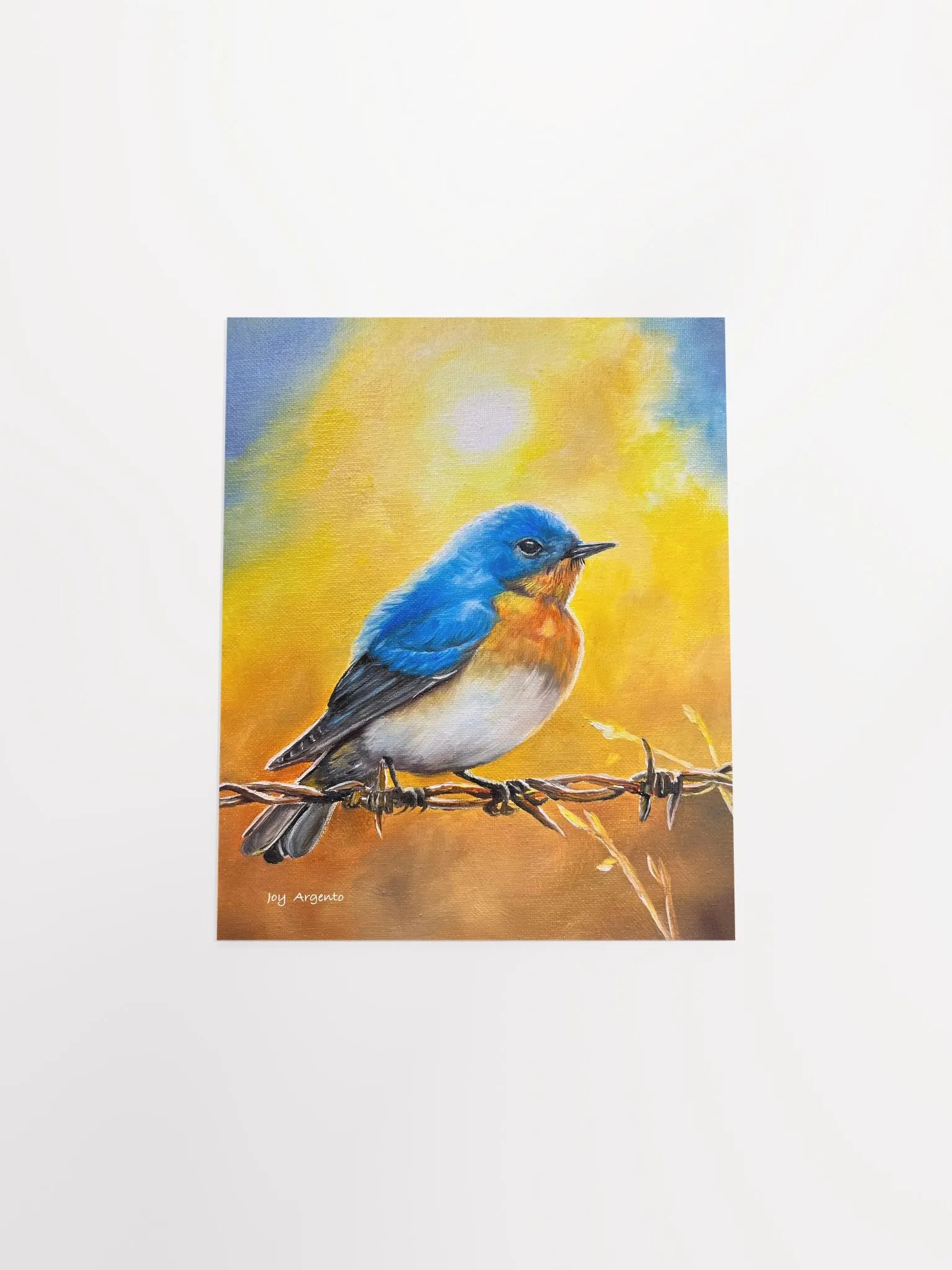 Bluebird Visitor Print product image (4)