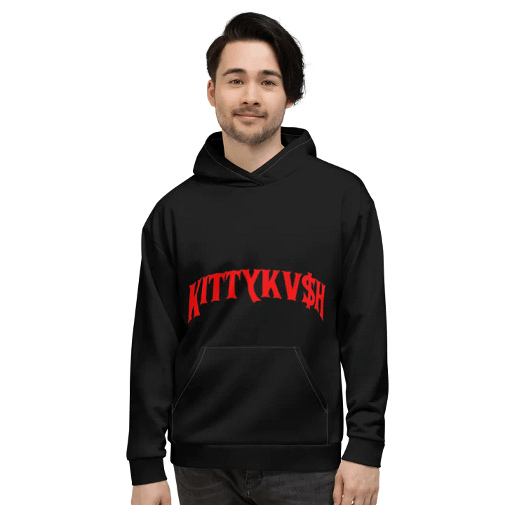 OG KITTY KV$H BLACK HOODIE product image (2)