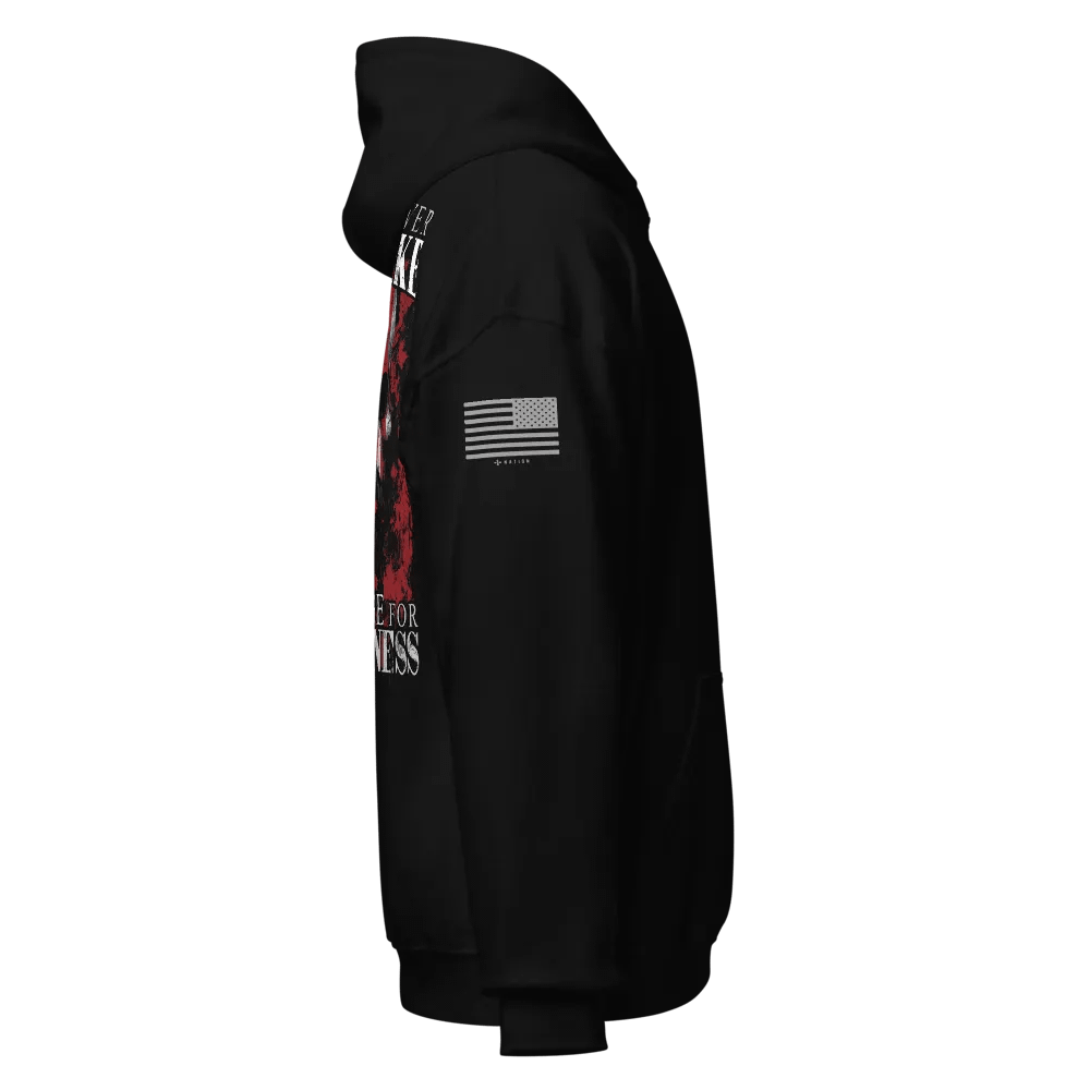 Don't Mistake Old Age for Weakness Hoodie product image (3)