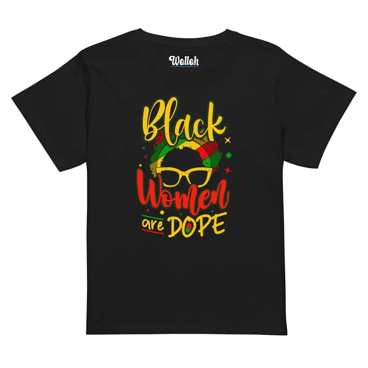 Black Women Are Dope - Black heritage and culture High-Waisted Tee product image (1)