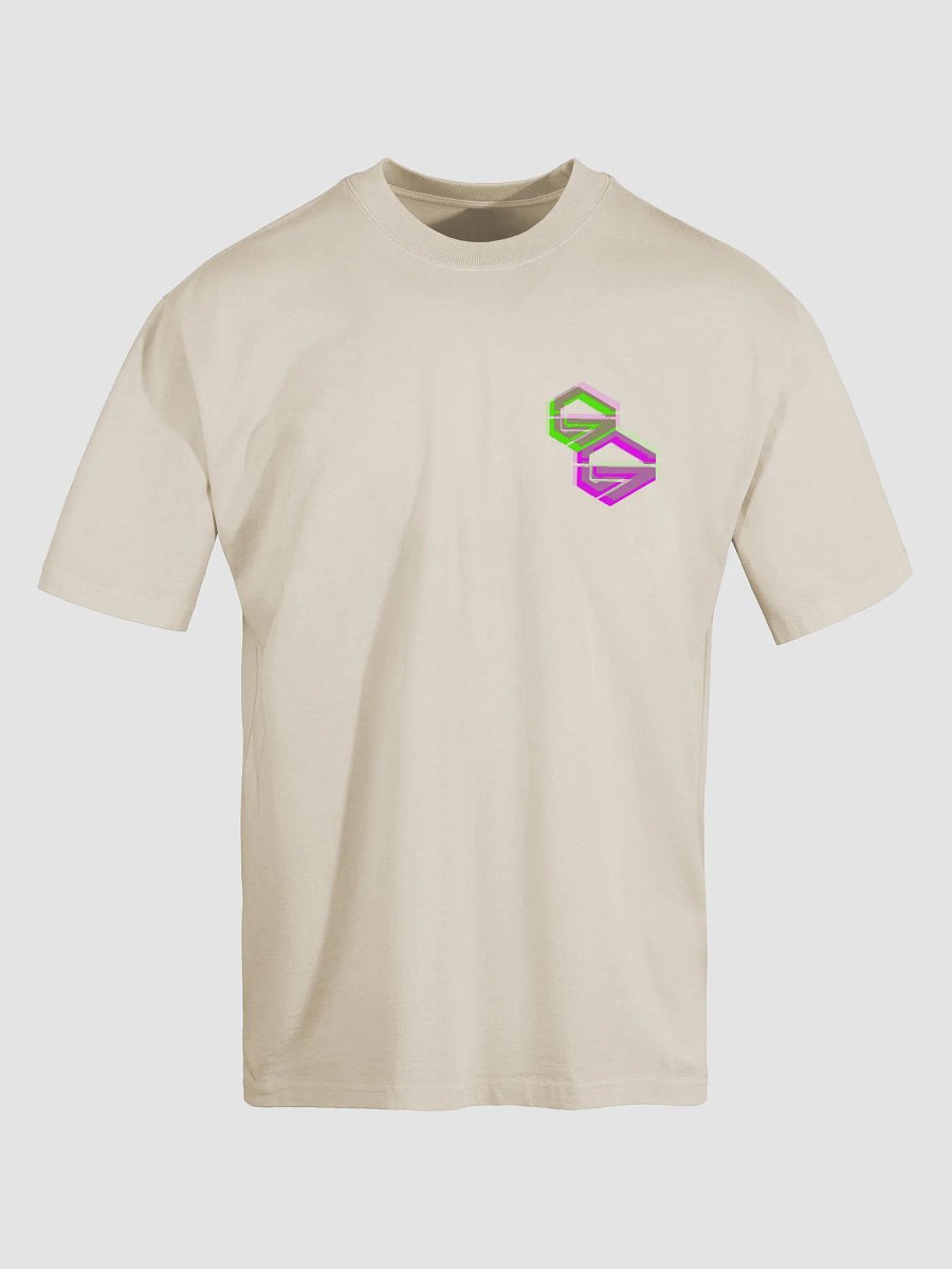 Oversized Faded T-Shirt - White Unisex with GG Logo product image (5)