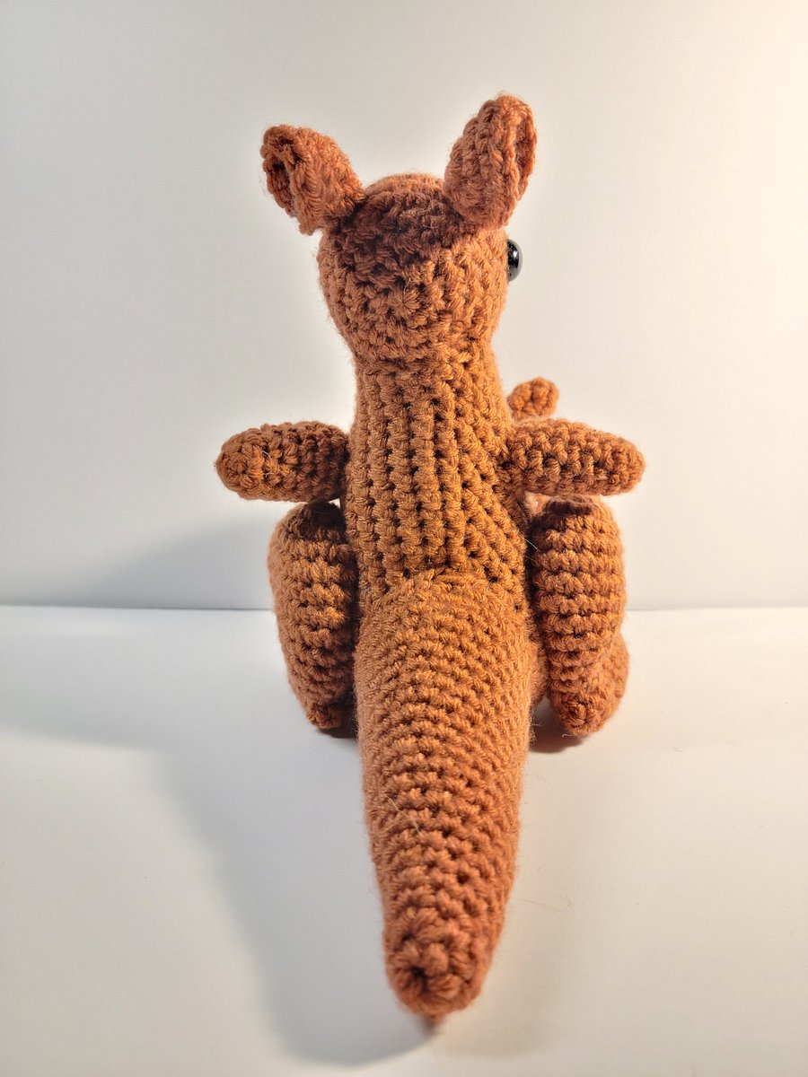 Handmade Amigurumi Kangaroo Stuffed Animal product image (5)