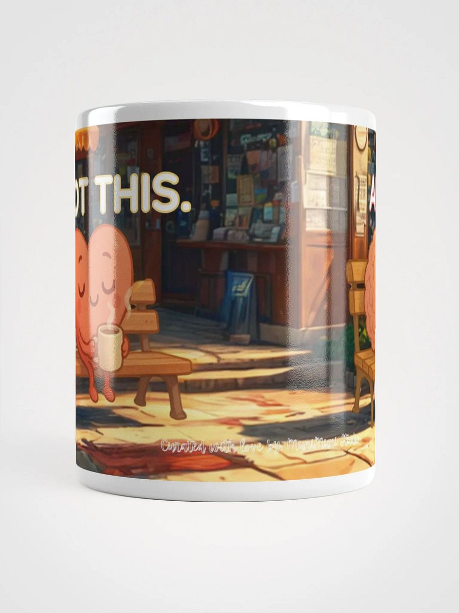 We Got This After Caffeine - Kawaii Coffee Lover's Motivation Mug product image (5)