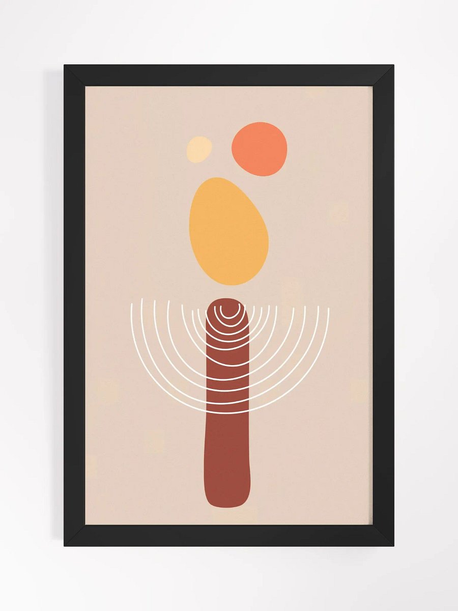 Vibrant Ayous Wood Framed Poster product image (1)