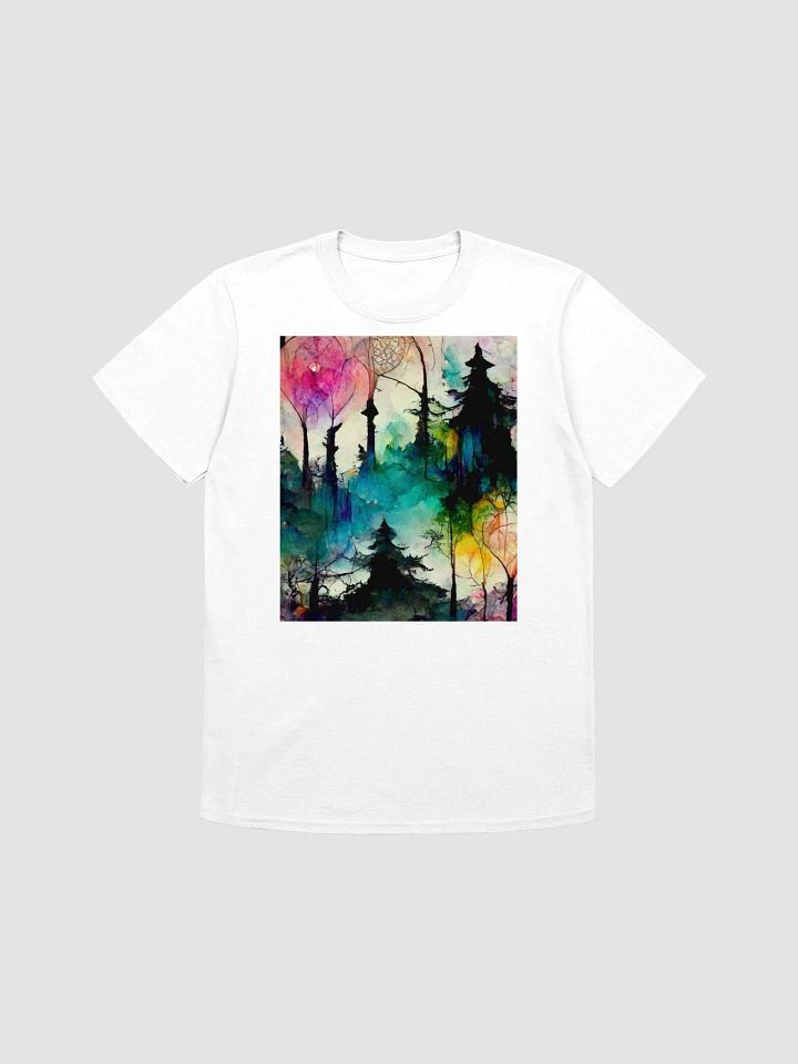 Dreamy Forest Watercolor T-Shirt product image (1)