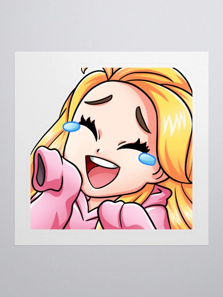 Melissa Laugh Emote Sticker product image (1)