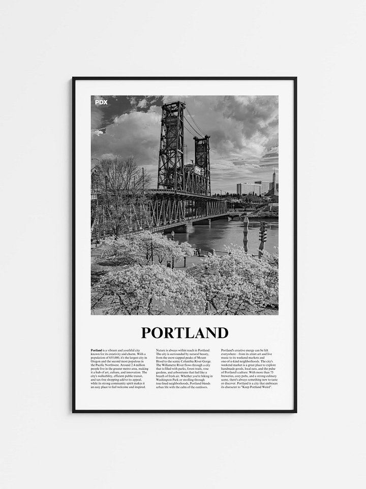 Portland 03 Newspaper Poster product image (1)