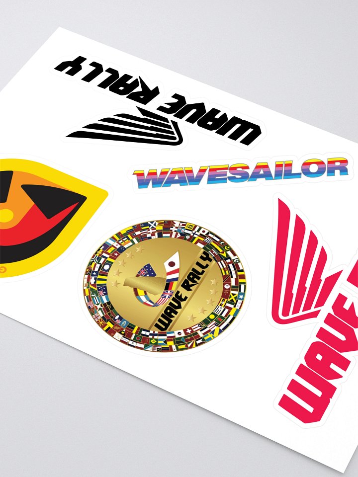 WAVE RALLY STICKER SET product image (2)