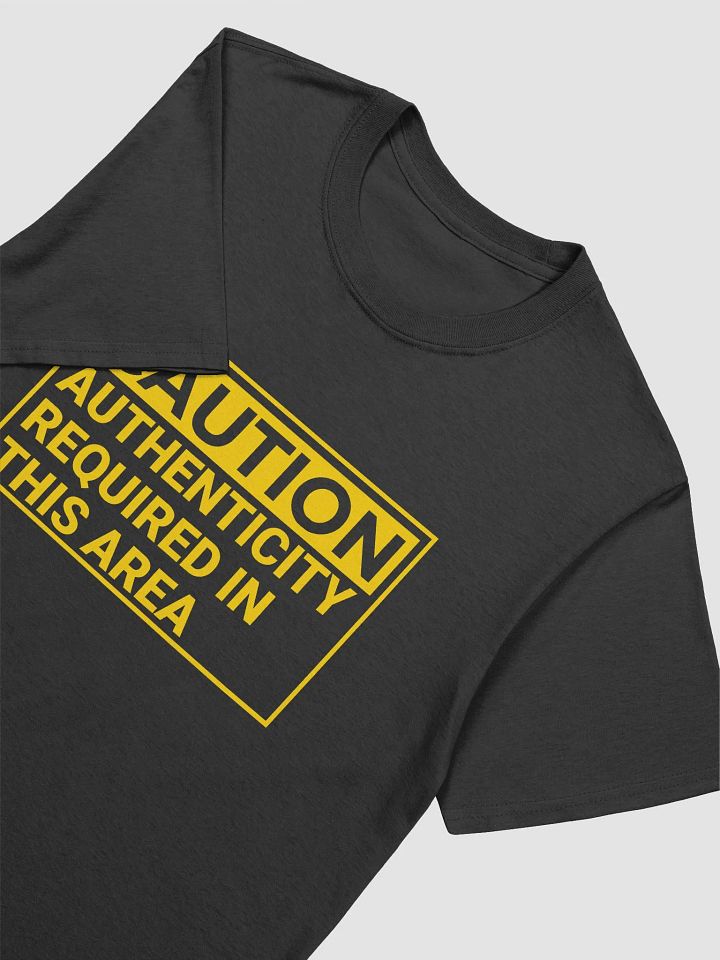 Caution: Authenticity Required in This Area product image (1)