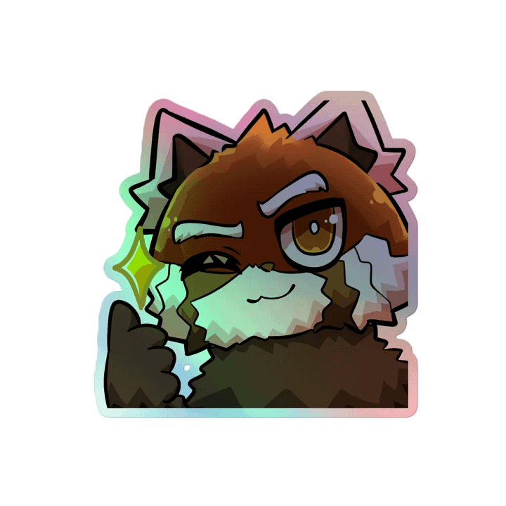 Holographic Thumbs Up Sticker product image (2)
