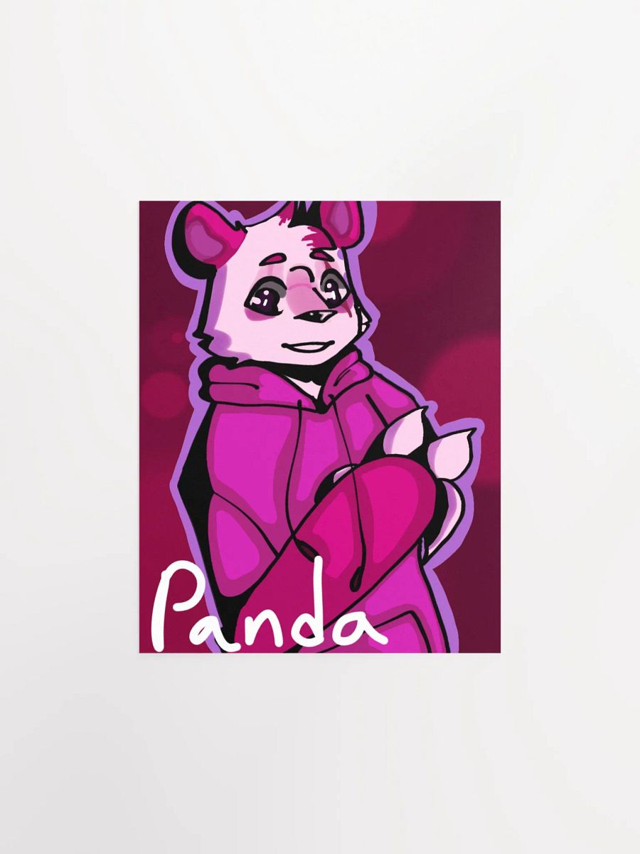 Panda portrait paper poster product image (1)
