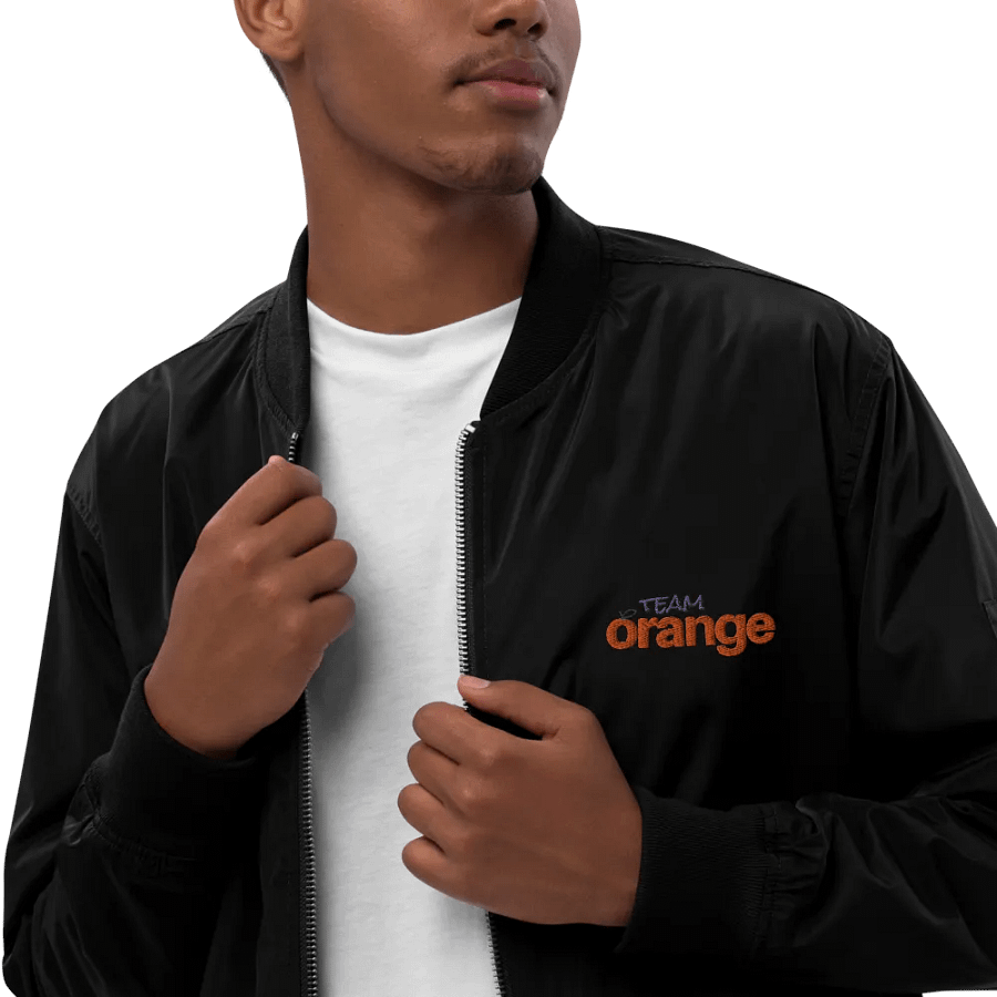 Team Orange Bomber Jacket product image (7)