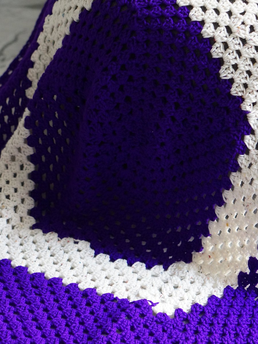 Granny round blanket pdf pattern product image (3)