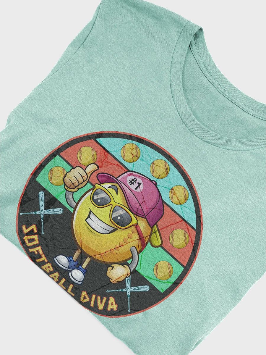 Softball Diva Thumbs-Up T-Shirt product image (18)
