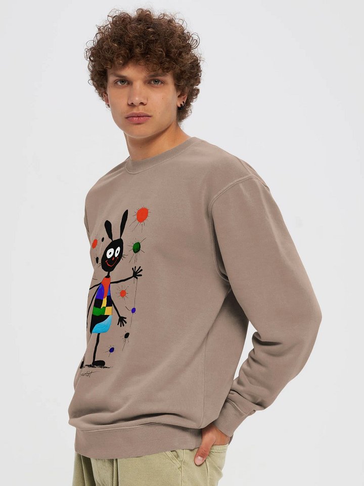 Independent Trading Co. Unisex Midweight Pigment Dyed Sweatshirt product image (1)