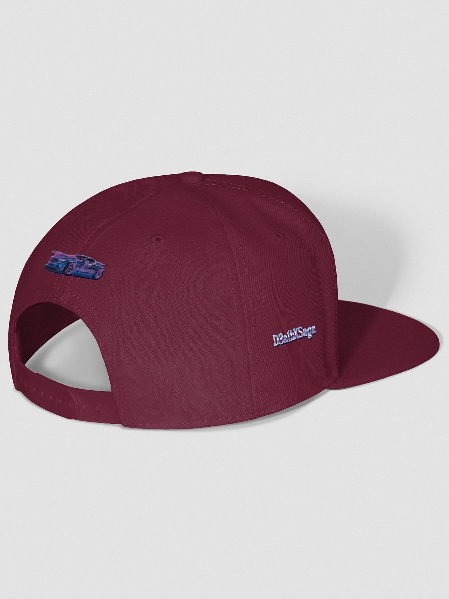 D3a1hXSaga SnapBack – Night Drive Reaper - Burgundy Maroon Edition product image (2)