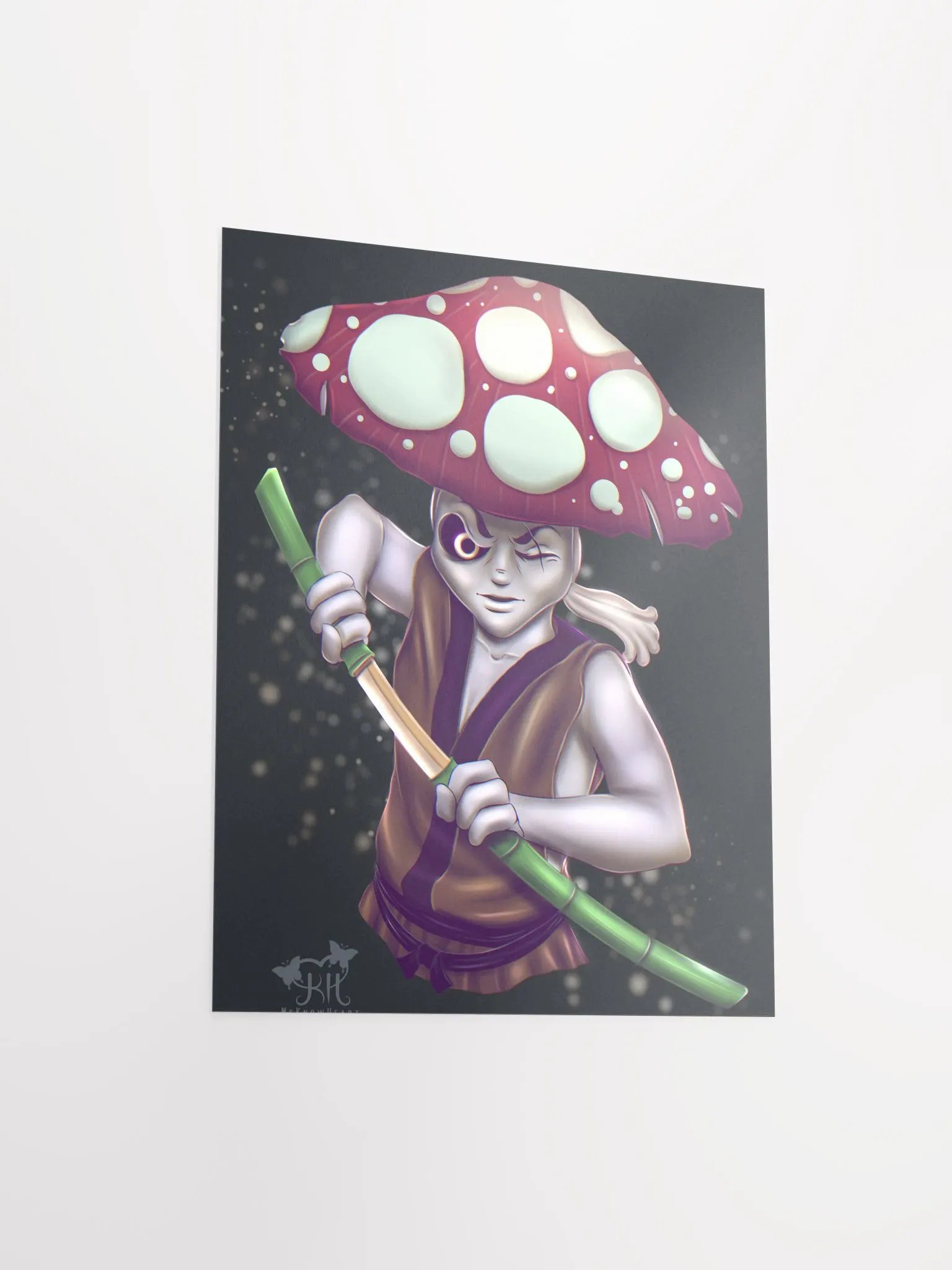 Samurai Kinoko - Art Print product image (3)