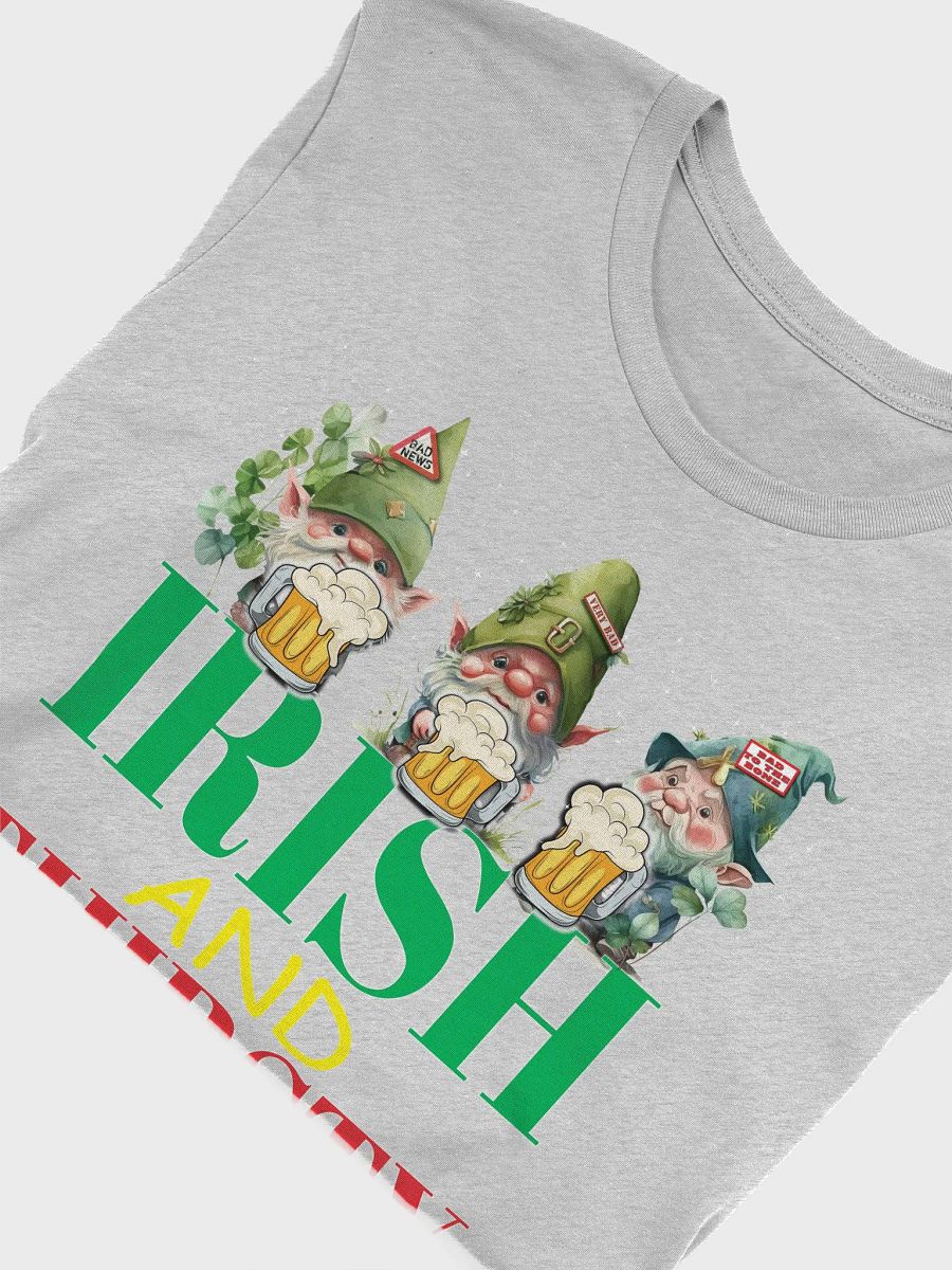 Irish and Thirsty Leprechauns Funny Clovers St Patrick's Day Premium T-Shirt product image (5)