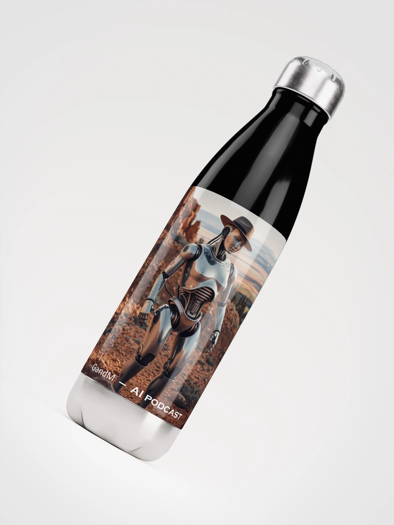 #1 - The Cybernetic Trailblazer Water Bottle product image (8)
