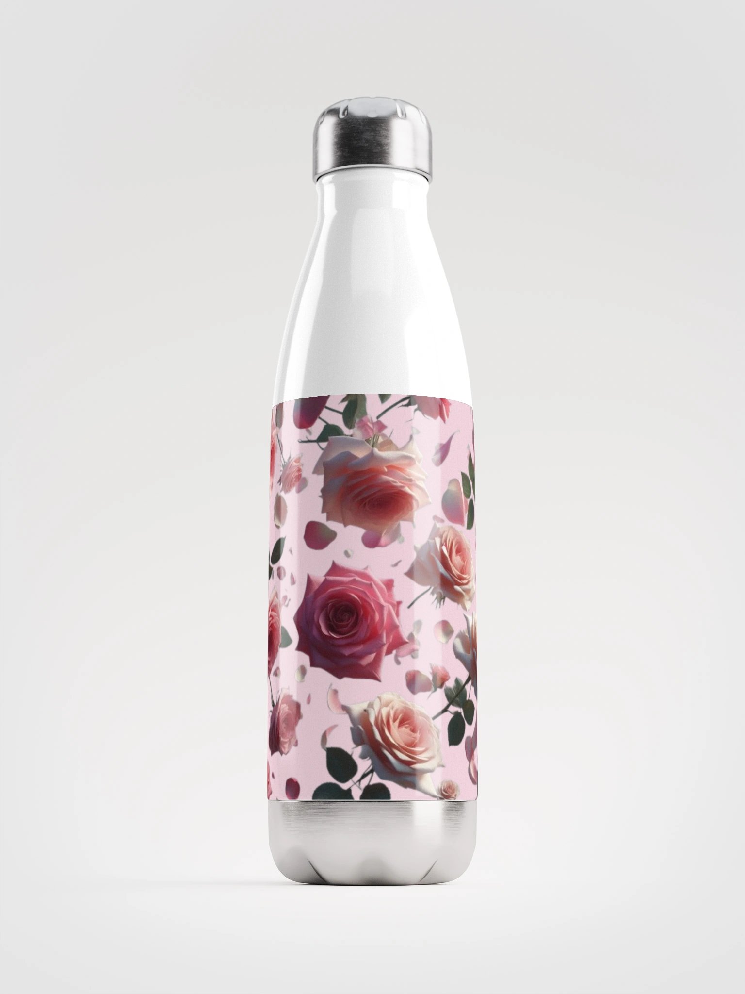 Rose Garden Stainless Steel Water Bottle product image (1)