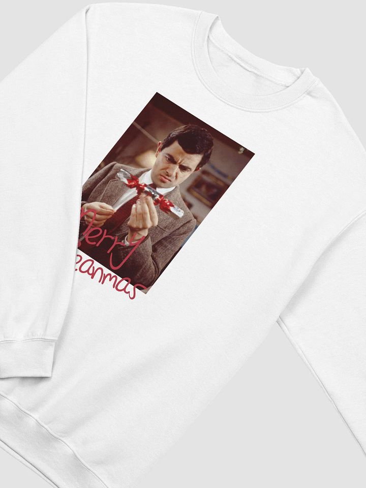 Merry Beanmas cracker sweatshirt product image (1)